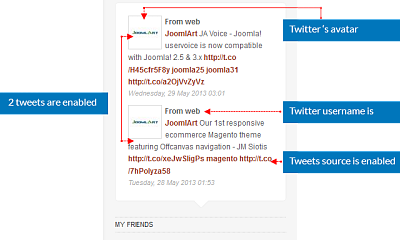 JA Twitter - Joomla Extension