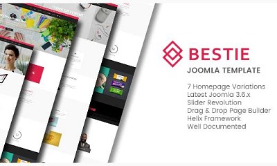 Theme Forest Bestie - Joomla Templates