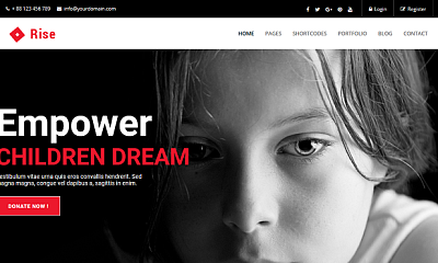 Template Monster Rise - Joomla Templates