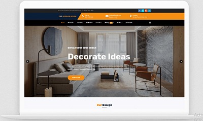 Lttheme Interior Design - Joomla Template