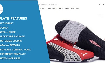 Active Shopping Virtuemart Template