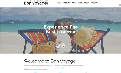 Bon Voyage - Travel Agency & Vacation Planning Responsive Joomla Template