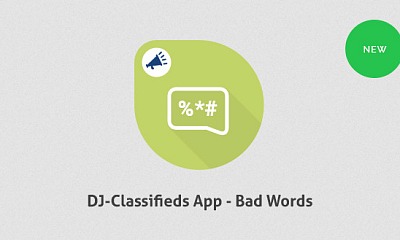 Bad Words App for DJ-Classifieds - Joomla Extension