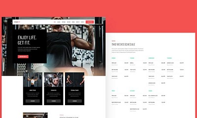 Gavickpro Fitness - Joomla Templates