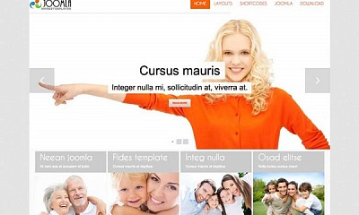 Mixwebtemplates Joomla156 - Family Joomla Template