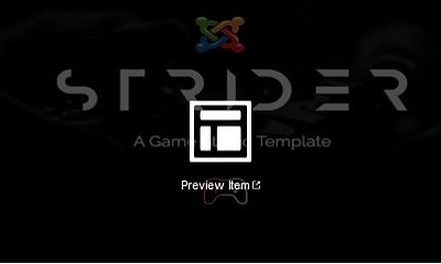 Theme Forest Strider - Joomla Template