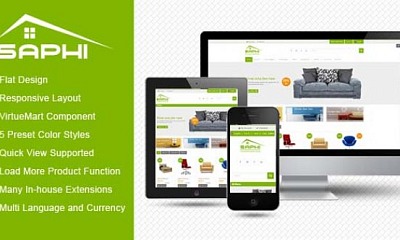 Smartaddons Saphi - Joomla Template