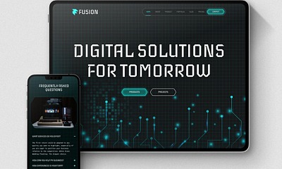 Joomshaper Fusion - Joomla Template For High-tech & Ai Based Webs