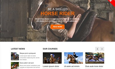 Bestaddon Horse - Joomla Templates