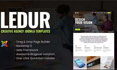 Ledur - Creative Agency Joomla Templates