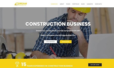 Theme Forest Dream - Joomla Template