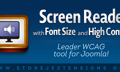 Joomla Screen Reader Joomla Extension