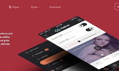 Rockettheme Hadron - Joomla Template