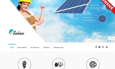 Bestaddon Solar - Joomla Template