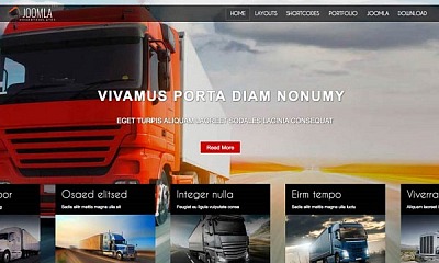 Mixwebtemplates Joomla149 - Logistics & Transportation Joomla Template