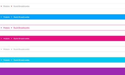 Ruxin Breadcrumbs Joomla Extension