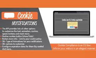 Cookie Notification Builder - Joomla Extension