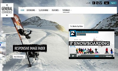 Shape5 General Commerce - Joomla Template