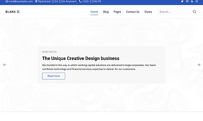 Joomlead Blank Ii - Responsive Joomla Template