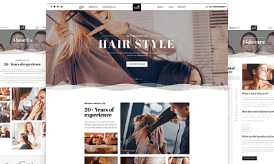 Joomshaper Salon - Joomla 4 Template