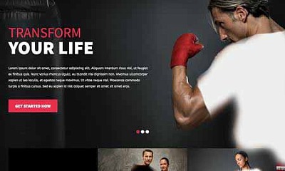 Shape5 Fitness Center - Joomla Template