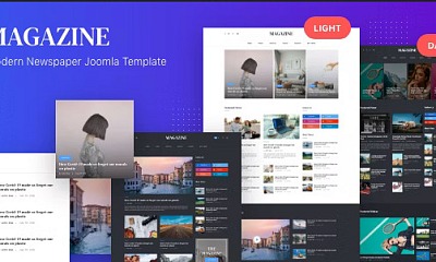 Templaza Magazine - Blog, Newspaper Joomla 4 Template