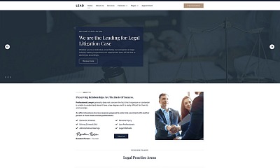 Joomlead Lead Pro - Business Joomla Template