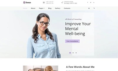Template Monster Sense - Joomla Templates