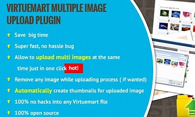Multi Upload Product Images For Virtuemart - Joomla Extension