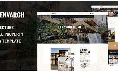 Theme Forest Env Arch - Joomla Template