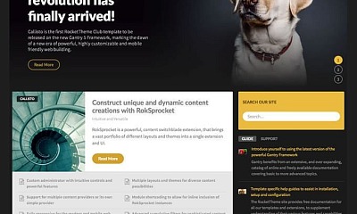 Rockettheme Callisto - Joomla Template