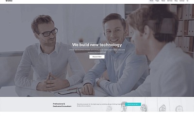 Joomlead Mono - One Page Joomla Template