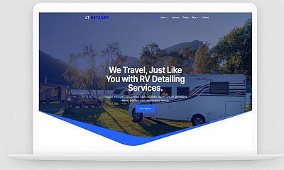 Lttheme Detailer - Responsive Detailing Services Joomla Website Template