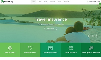 Insuranceco - Consulting & Finance Joomla Template