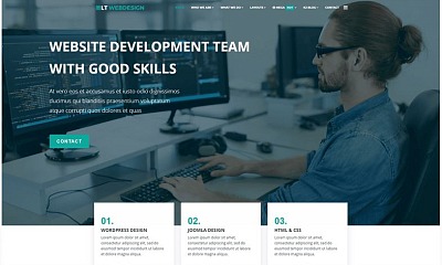 Lttheme Web Design - Joomla Template