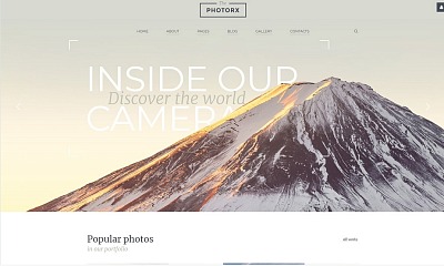 Theme Forest Recover - Joomla Template