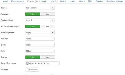 Jmg Sidebar - Joomla Extension