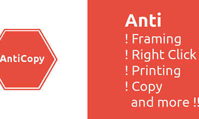 AntiCopy - Joomla Extension
