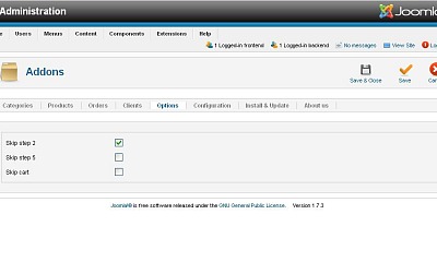 Skip Checkout Step Plugin - Joomla Extension