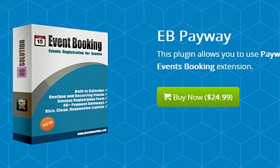 EB PayWay Payment Plugin - Joomla Extension