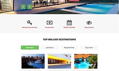 Template Monster Holiday Homes - Joomla Templates