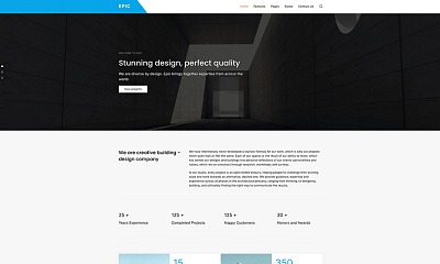 Joomlead Epic - Architecture Responsive Joomla Template