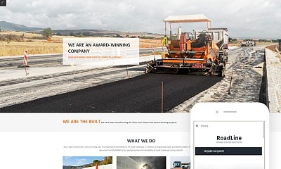 Template Monster Roadline - Joomla Template