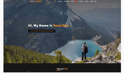 Lttheme Mypro - Portfolio Premium Joomla Template