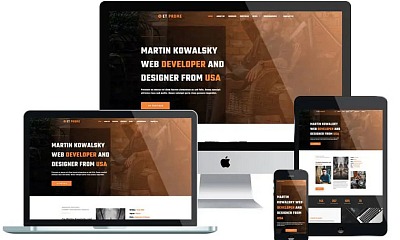 Enginetemplates Prome - Modern Personal Joomla Template