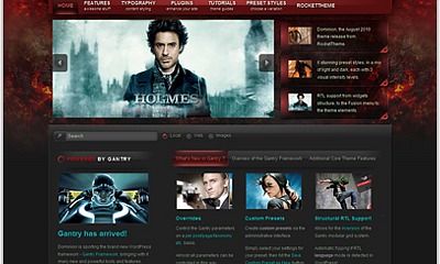 Rockettheme Dominion - Joomla Template