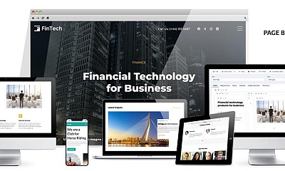 Hot Fintech Joomla Template