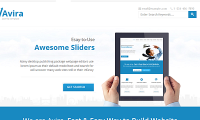 Theme Forest Avira - Joomla Template