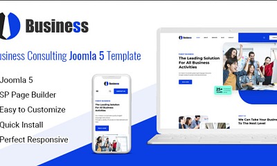 Smartaddons Business - Business Consulting Joomla 5 Template