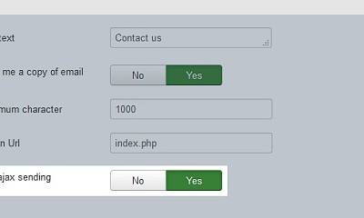 JA Quick Contact Module - Joomla Extension